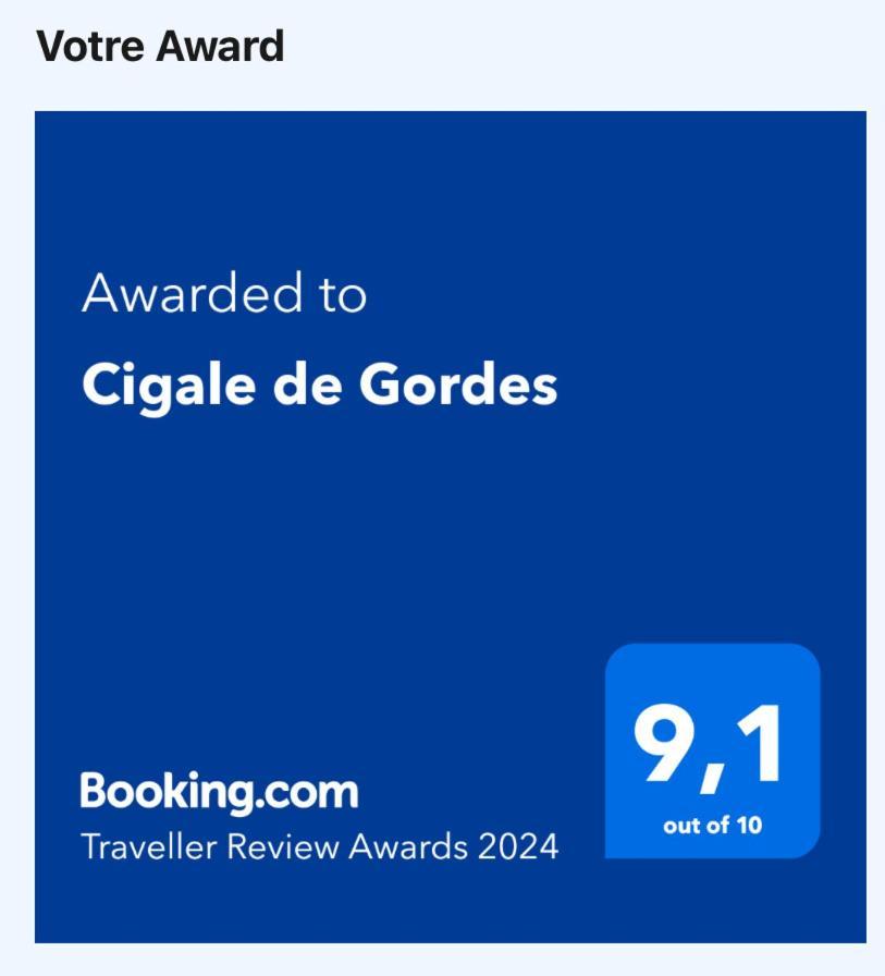 Cigale De Gordes Lägenhet Exteriör bild